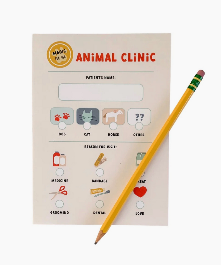 MAGIC PLAYBOOK Vet Play Notepad