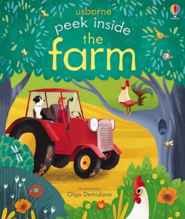 HARPER COLLINS Peek Inside The Farm Book