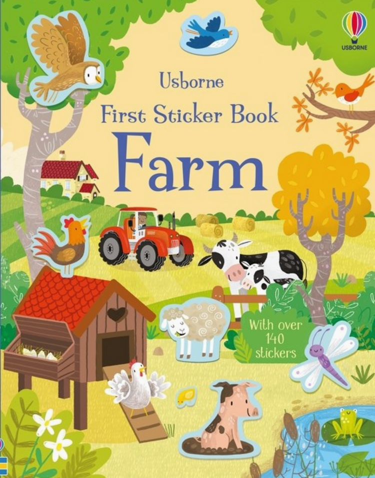 HARPER COLLINS First Sticker Book Farm