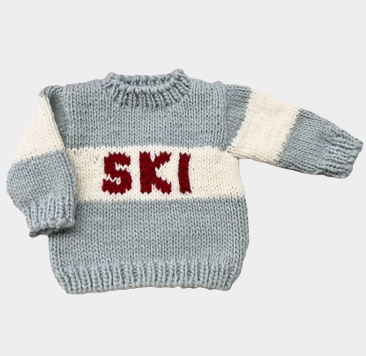 THE BLUEBERRY HILL Ski Baby Sweater