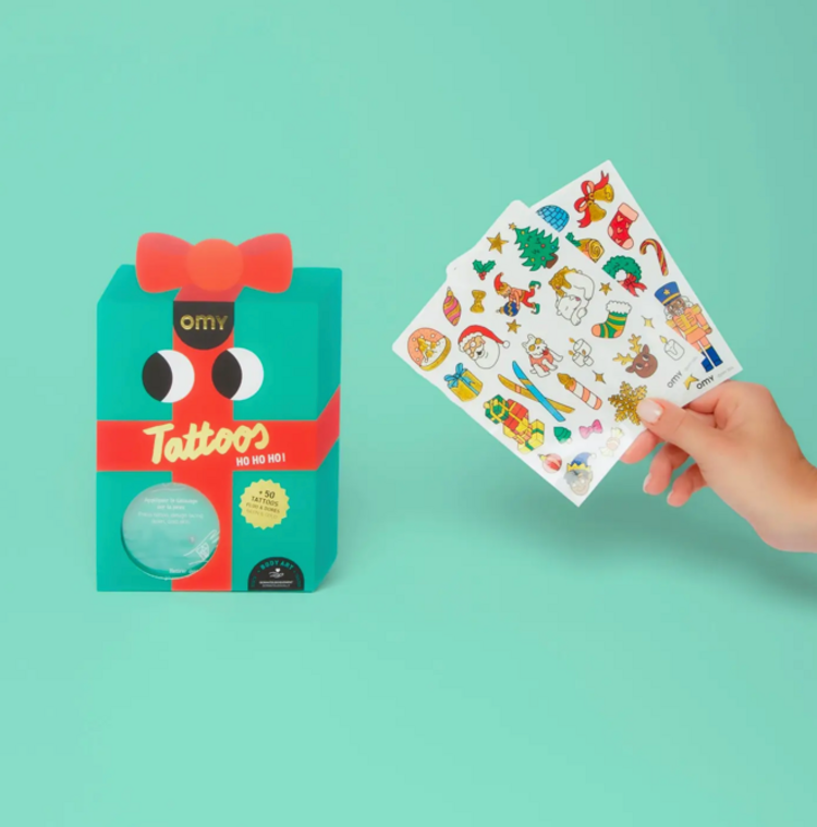 OMY Hohoho Holiday! Tattoos