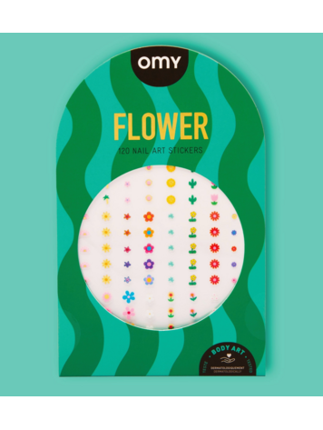 OMY Nails Stickers Art - Flower