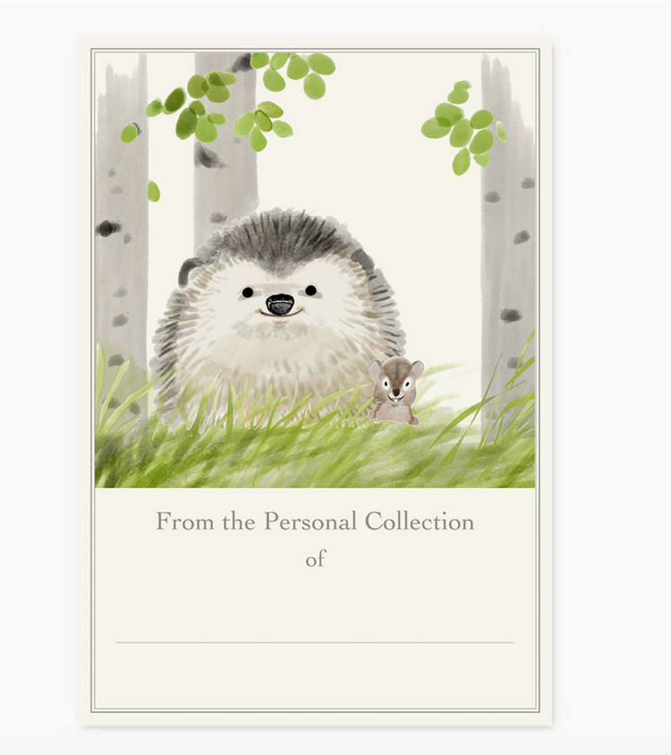 Lil Hedgie Bookplate
