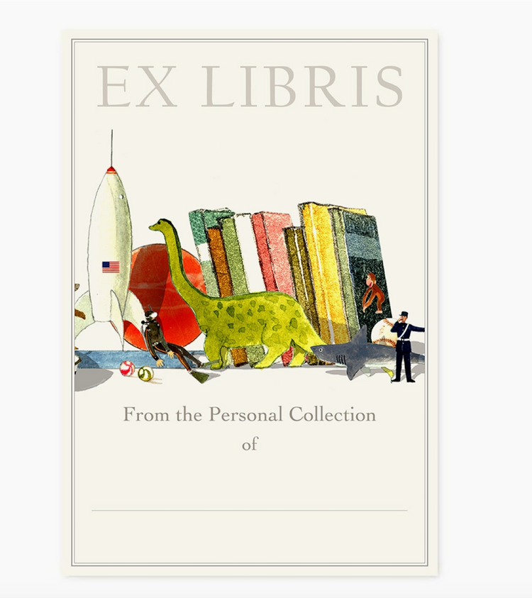 FELIX DOOLITTLE Favorite Things Bookplate