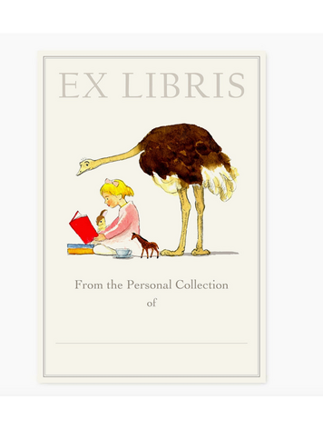 FELIX DOOLITTLE Safari Tale Bookplate