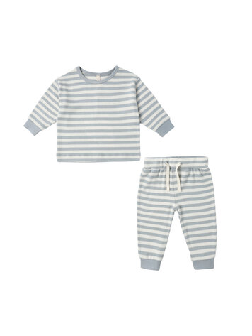 QUINCY MAE Cozy Stripe Set