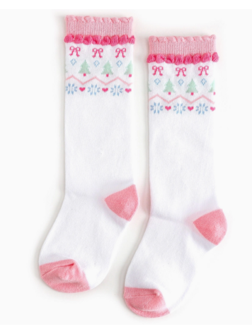 LITTLE STOCKING CO Fair Isle Knee High