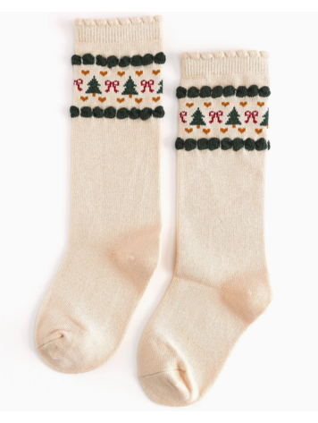 LITTLE STOCKING CO Faire Isle Knee High