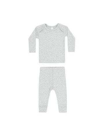 QUINCY MAE Ribbed Tee and Legging Set