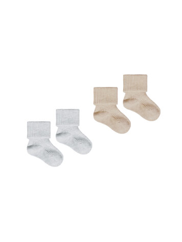 QUINCY MAE Melange Socks
