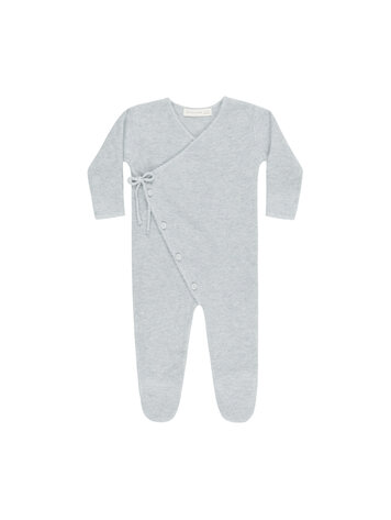 QUINCY MAE Heathered Wrap Knit Footie