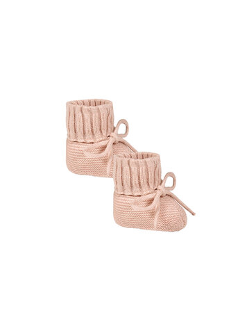 QUINCY MAE Heathered Knit Booties