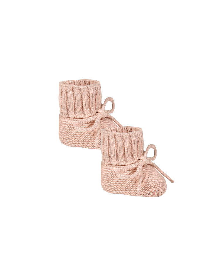 QUINCY MAE Heathered Knit Booties