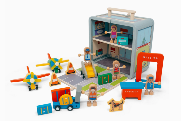 JACK RABBIT CREATIONS Suitcase Series: Airport