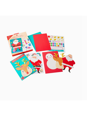 TALKING TABLES USA Craft With Santa Card Kit