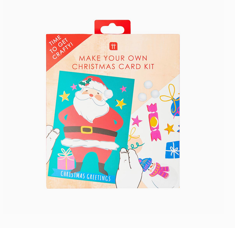 TALKING TABLES USA Craft With Santa Card Kit