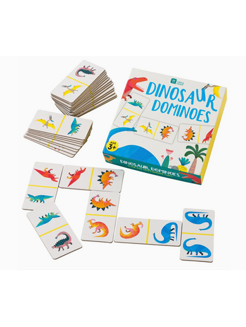 TALKING TABLES USA Party Dinosaur Dominoes Game