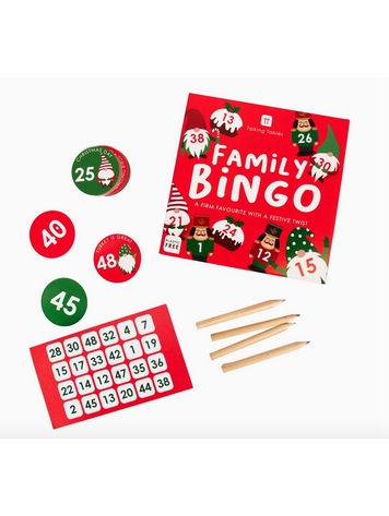 TALKING TABLES USA Nutcracker Christmas Bingo Game