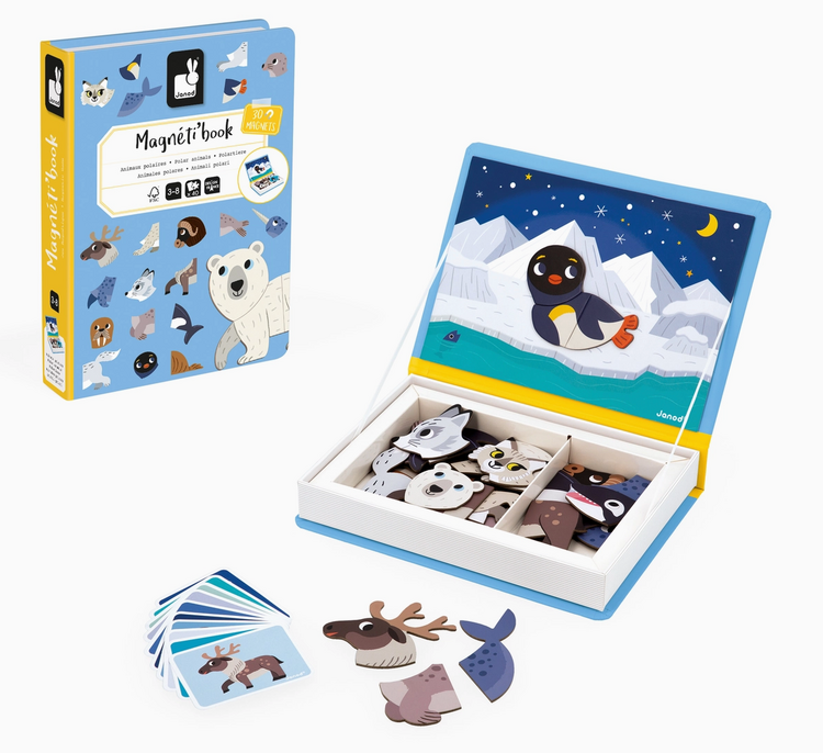 JANOD Magneti'book - Polar Animals