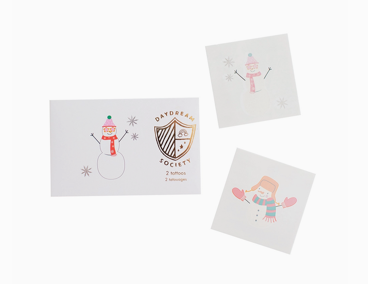 Jollity & Co. + Daydream Society Blizzard Buddies Temporary Tattoos