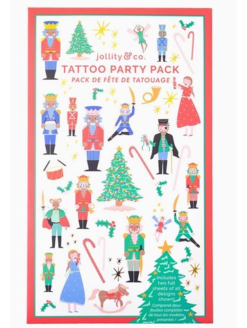 Jollity & Co. + Daydream Society Nutcracker Tattoo Party Pack