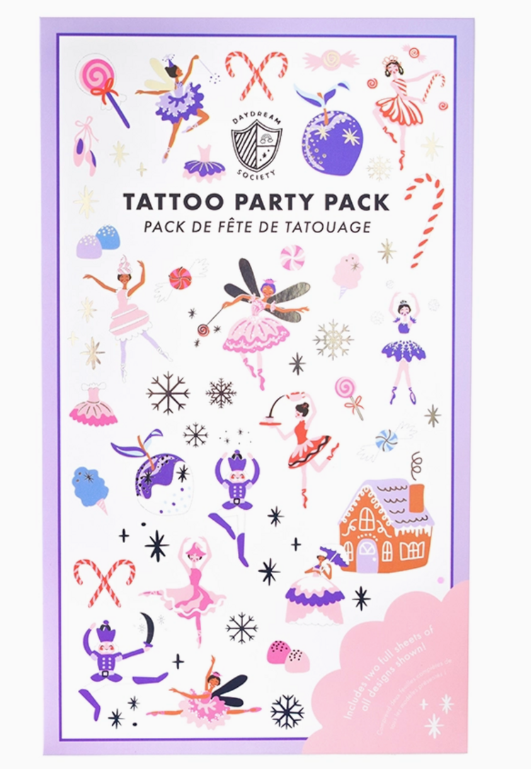 Jollity & Co. + Daydream Society Sugarplum Tattoo Party Pack