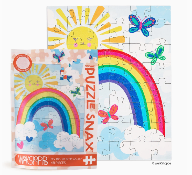 WERKSHOPPE Sunny Rainbow Puzzle Snax