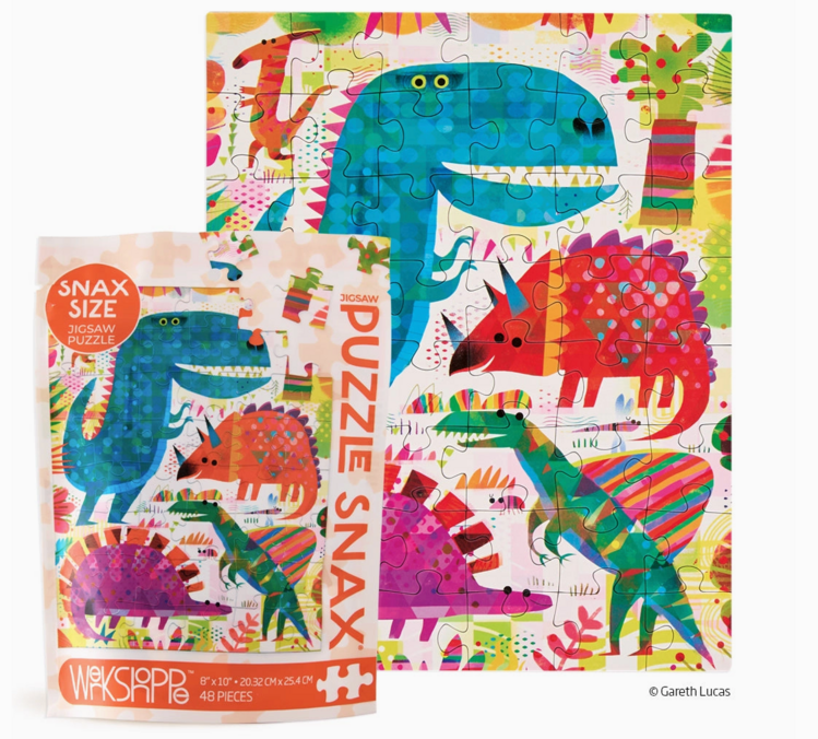 WERKSHOPPE Dinosaur Day Puzzle Snax