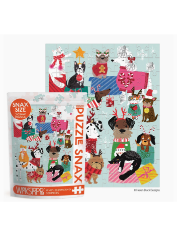 WERKSHOPPE Holiday Gift Exchange Puzzle Snax