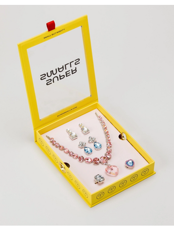 SUPER SMALLS Pink & Blue Necklace Set