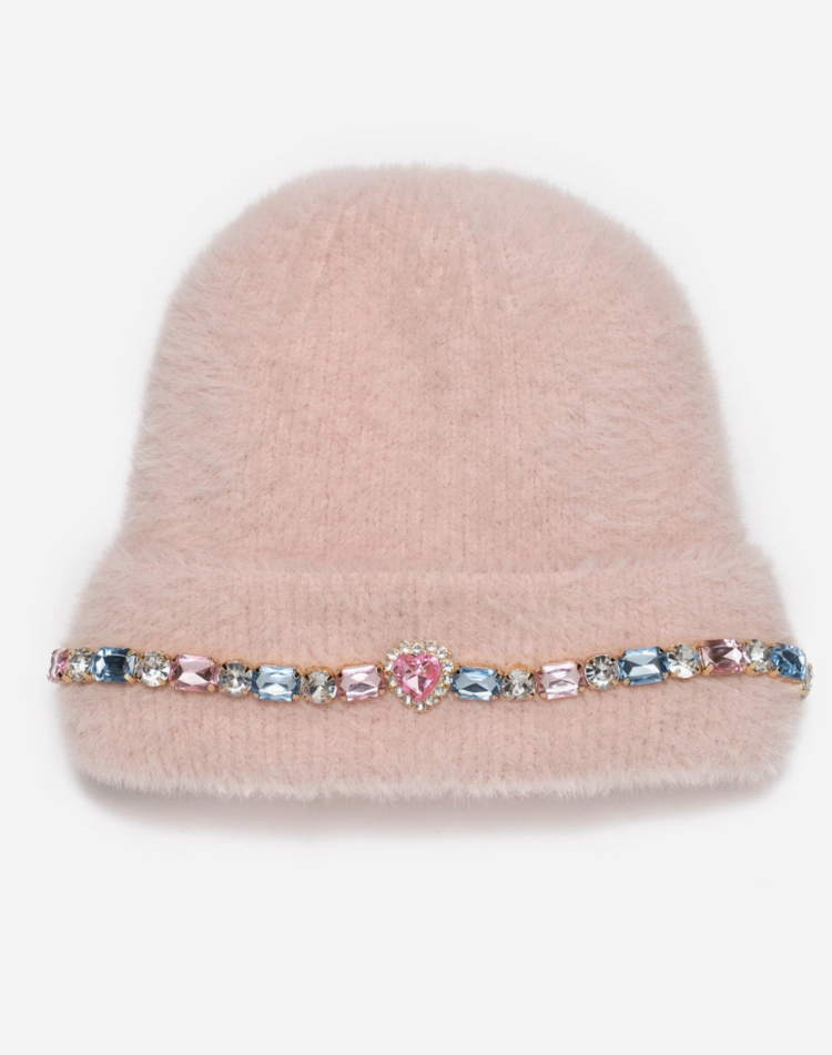 SUPER SMALLS Cotton Candy Jeweled Beanie