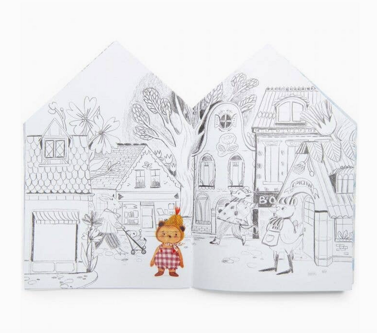 SPEEDY MONKEY Coloring Book With 150 Stickers