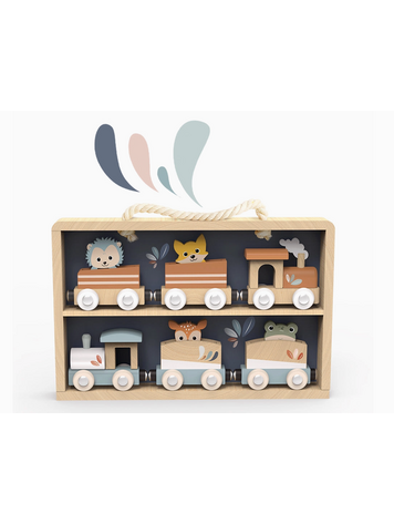 SPEEDY MONKEY Train Set Display Case