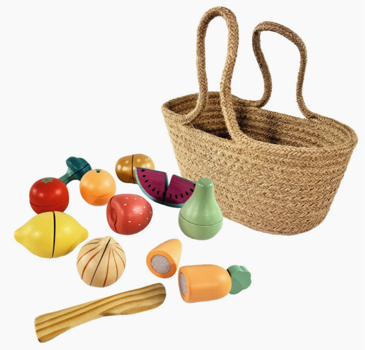 EGMONT Wooden Fruits & Vegetables