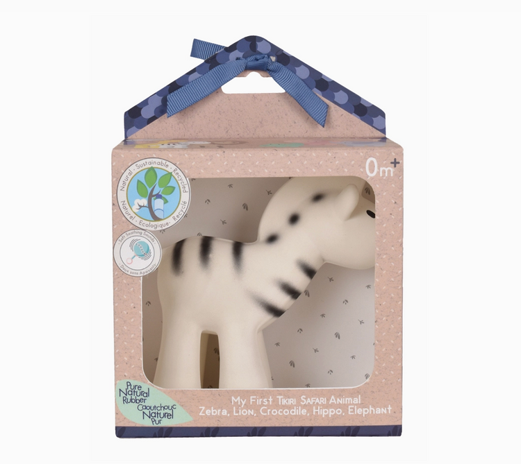 TIKIRI TOYS Zebra Organic Teether