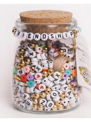 JEWELRY MADE BY ME Friendship Charm DIY Bead Jar
