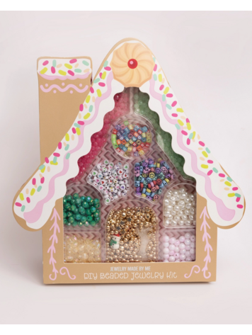 JEWELRY MADE BY ME Gingerbread House DIY Bead Kit