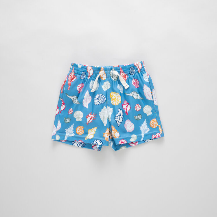 PINK CHICKEN Boys Seashells Swim Trunk