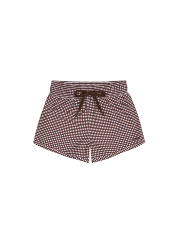 MINNOW Gingham Boys Boardie