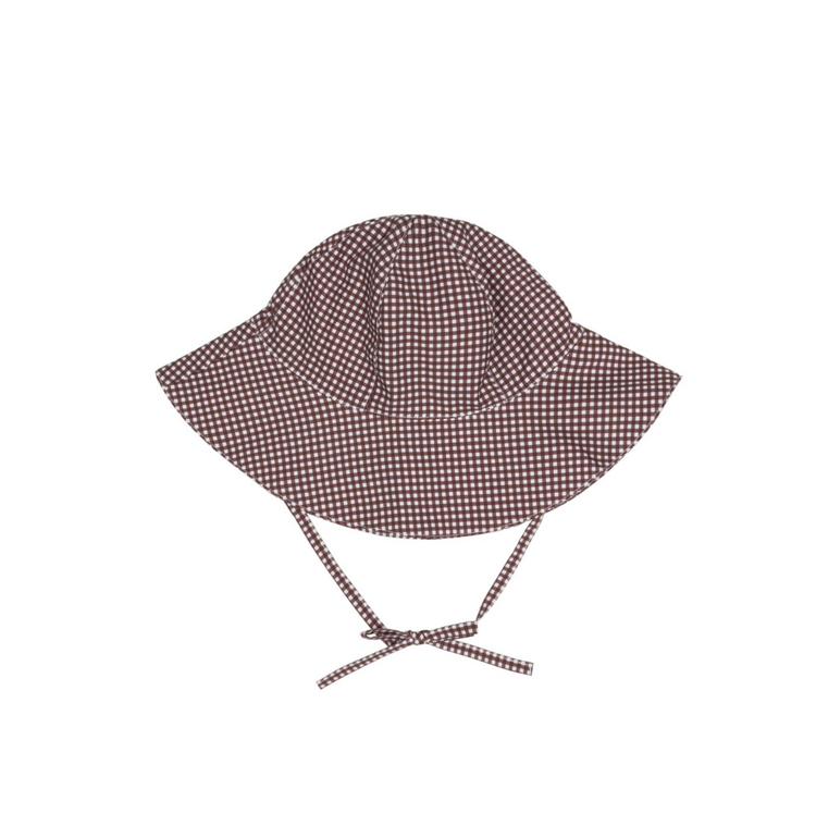 MINNOW Gingham Sun Hat