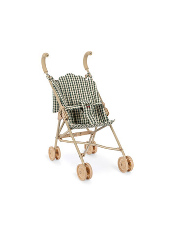 KONGES SLOJD Cheeky Doll Stroller - Check