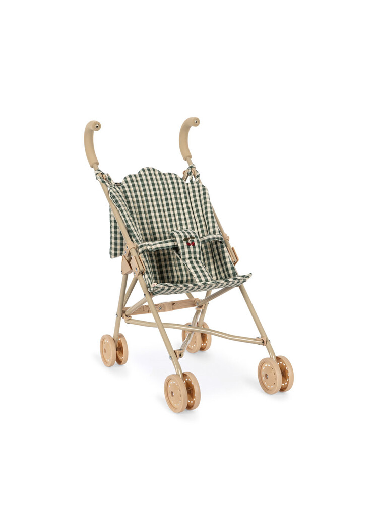 KONGES SLOJD Cheeky Doll Stroller - Check