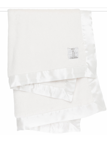 LITTLE GIRAFFE Cream Luxe Solid Blanket