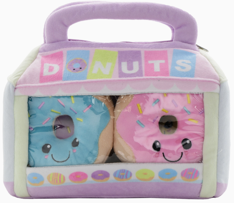ISCREAM Box Of Donuts Fleece Plush