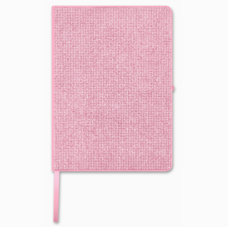 ISCREAM Pink Rhinestone Journal