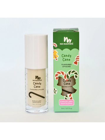 NO NASTIES KIDS Candy Cane Lip Gloss