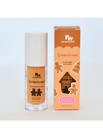 NO NASTIES KIDS Gingerbread Lip Gloss