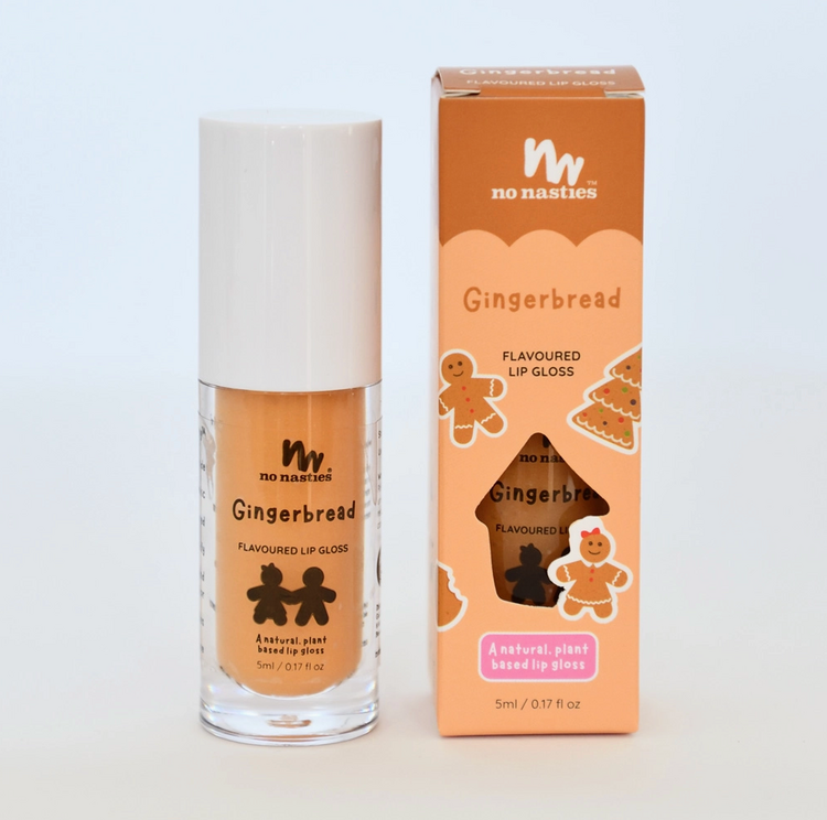 NO NASTIES KIDS Gingerbread Lip Gloss