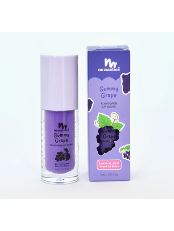 NO NASTIES KIDS Gummy Grape Lip Gloss