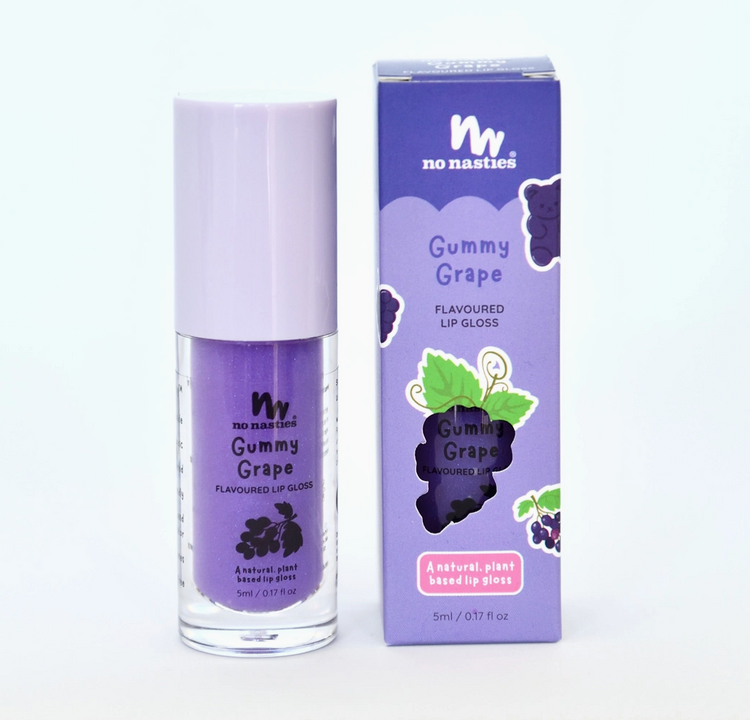NO NASTIES KIDS Gummy Grape Lip Gloss